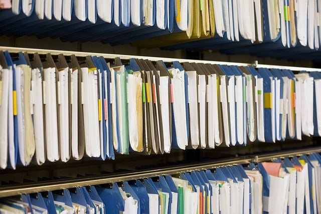 Fichier email de gestion des archives