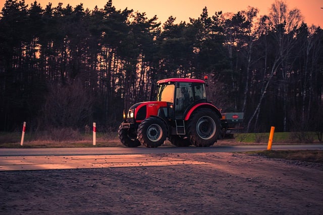 Fichier email des tracteurs agricoles et des remorques agricoles